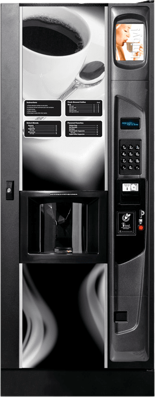Máquina expendedora de café